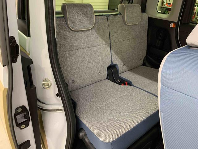 ムーヴキャンバスストライプスＧ　２ＷＤ両側電動スライドドア・ＬＥＤヘッドライト・オートライト・オートマチックハイビーム・プッシュスタートボタン・アイドリングストップ・シートヒーター・電動パーキングブレーキ・スマートアシスト（群馬県）の中古車