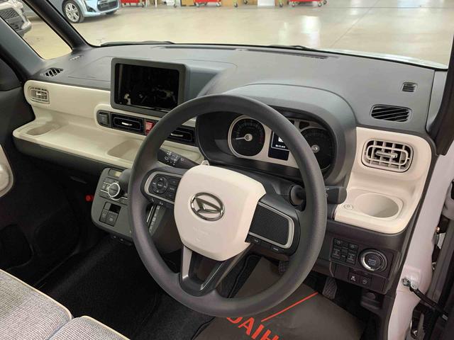 ムーヴキャンバスストライプスＧ　２ＷＤ両側電動スライドドア・ＬＥＤヘッドライト・オートライト・オートマチックハイビーム・プッシュスタートボタン・アイドリングストップ・シートヒーター・電動パーキングブレーキ・スマートアシスト（群馬県）の中古車