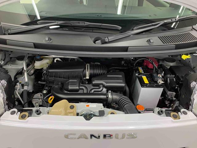 ムーヴキャンバスストライプスＧ　２ＷＤ両側電動スライドドア・ＬＥＤヘッドライト・オートライト・オートマチックハイビーム・プッシュスタートボタン・アイドリングストップ・シートヒーター・電動パーキングブレーキ・スマートアシスト（群馬県）の中古車