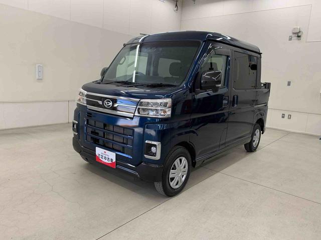 アトレーアトレーデッキバン　４ＷＤ両側電動スライドドア・ナビ・ドライブレコーダー・ＥＴＣ・ＬＥＤヘッドライト・オートライト・オートマチックハイビーム・プッシュスタートボタン・アイドリングストップ・スマートアシスト（群馬県）の中古車