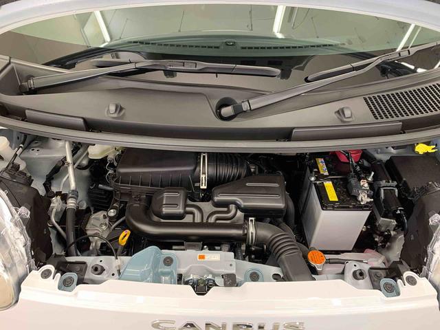 ムーヴキャンバスストライプスＧ　４ＷＤ両側電動スライドドア・ＬＥＤヘッドライト・オートライト・オートマチックハイビーム・プッシュスタートボタン・アイドリングストップ・電動パーキングブレーキ・シートヒーター・スマートアシスト（群馬県）の中古車