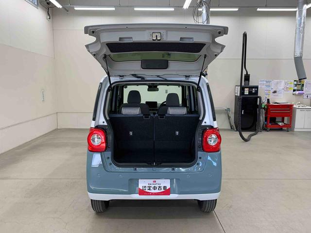 ムーヴキャンバスストライプスＧ　４ＷＤ両側電動スライドドア・ＬＥＤヘッドライト・オートライト・オートマチックハイビーム・プッシュスタートボタン・アイドリングストップ・電動パーキングブレーキ・シートヒーター・スマートアシスト（群馬県）の中古車