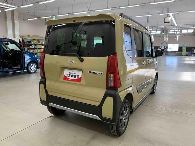 タントファンクロス　４ＷＤ両側電動スライドドア・ＬＥＤヘッドライト・オートライト・オートマチックハイビーム・プッシュスタートボタン・アイドリングストップ・シートヒーター・電動パーキングブレーキ・スマートアシスト（群馬県）の中古車
