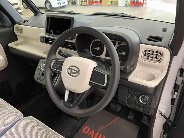 ムーヴキャンバスストライプスＧ　４ＷＤ両側電動スライドドア・ＬＥＤヘッドライト・オートライト・オートマチックハイビーム・プッシュスタートボタン・アイドリングストップ・シートヒーター・電動パーキングブレーキ・スマートアシスト（群馬県）の中古車