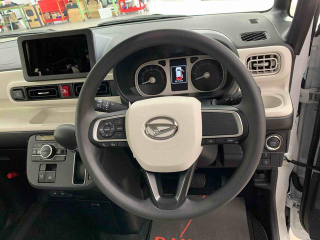 ムーヴキャンバスストライプスＧ　４ＷＤ両側電動スライドドア・ＬＥＤヘッドライト・オートライト・オートマチックハイビーム・プッシュスタートボタン・アイドリングストップ・シートヒーター・電動パーキングブレーキ・スマートアシスト（群馬県）の中古車