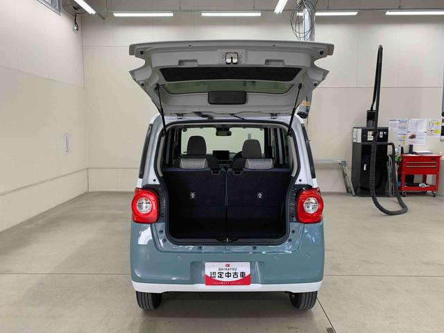 ムーヴキャンバスストライプスＧ　４ＷＤ両側電動スライドドア・ＬＥＤヘッドライト・オートライト・オートマチックハイビーム・プッシュスタートボタン・アイドリングストップ・シートヒーター・電動パーキングブレーキ・スマートアシスト（群馬県）の中古車