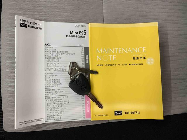 ミライースＸ　ＳＡIII　２ＷＤＬＥＤヘッドライト・オートライト・オートマチックハイビーム・キーレスエントリー・アイドリングストップ・マニュアルエアコン・電動格納式ドアミラー・スマートアシストＩＩＩ（群馬県）の中古車