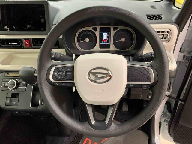 ムーヴキャンバスストライプスＧ　２ＷＤ両側電動スライドドア・ＬＥＤヘッドライト・オートライト・オートマチックハイビーム・プッシュスタートボタン・アイドリングストップ・シートヒーター・電動パーキングブレーキ・スマートアシスト（群馬県）の中古車