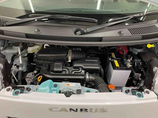 ムーヴキャンバスストライプスＧ　２ＷＤ両側電動スライドドア・ＬＥＤヘッドライト・オートライト・オートマチックハイビーム・プッシュスタートボタン・アイドリングストップ・シートヒーター・電動パーキングブレーキ・スマートアシスト（群馬県）の中古車