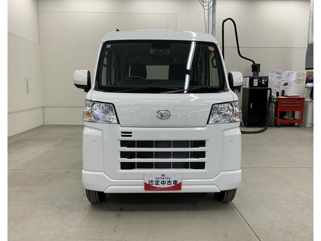 ハイゼットカーゴクルーズターボ　４ＷＤオートライト・オートマチックハイビーム・プッシュスタートボタン・アイドリングストップ・オートエアコン・電動格納式ドアミラー・スマートアシスト（群馬県）の中古車