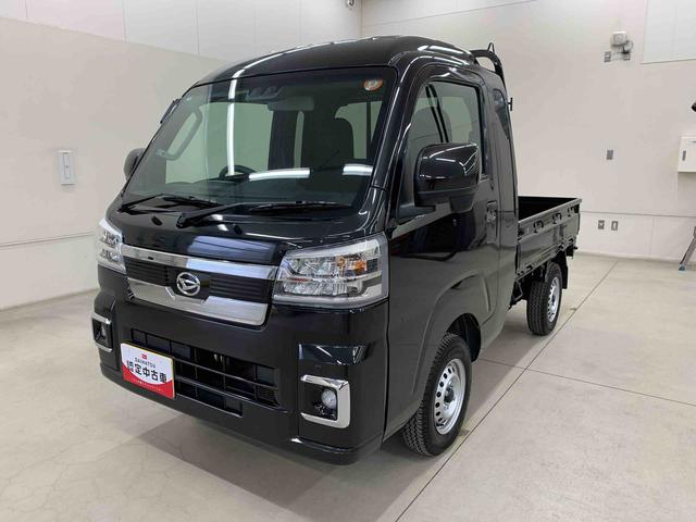 ハイゼットトラックジャンボエクストラ 4WDLEDヘッドライト・オートライト・オートマチックハイビーム・プッシュスタートボタン・アイドリングストップ・マニュアルエアコン・電動格納式ドアミラー・スマートアシスト(群馬県)の中古車
