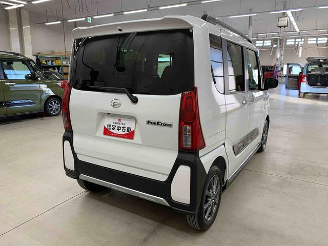 タントファンクロス 2WD両側電動スライドドア・LEDヘッドライト・オートライト・オートマチックハイビーム・プッシュスタートボタン・アイドリングストップ・シートヒーター・電動パーキングブレーキ・スマートアシスト(群馬県)の中古車