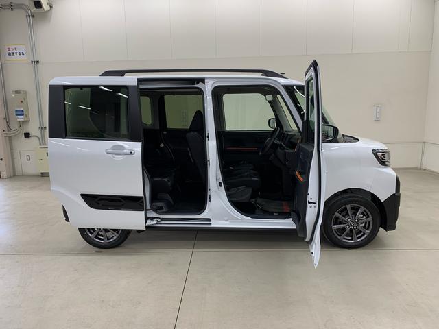 タントファンクロス 2WD両側電動スライドドア・LEDヘッドライト・オートライト・オートマチックハイビーム・プッシュスタートボタン・アイドリングストップ・シートヒーター・電動パーキングブレーキ・スマートアシスト(群馬県)の中古車