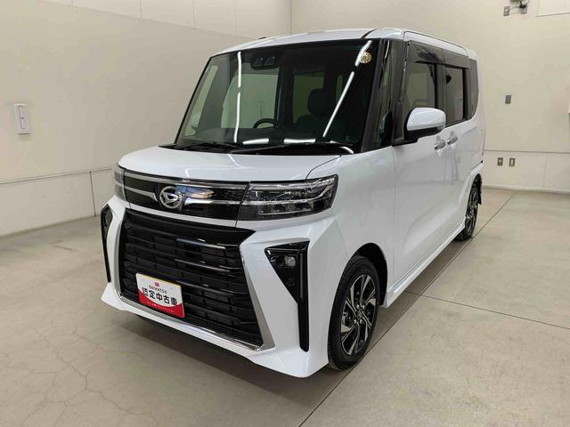 タントカスタムX 2WD両側電動スライドドア・LEDヘッドライト・オートライト・オートマチックハイビーム・プッシュスタートボタン・アイドリングストップ・シートヒーター・電動パーキングブレーキ・スマートアシスト(群馬県)の中古車