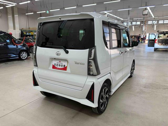 タントカスタムX 2WD両側電動スライドドア・LEDヘッドライト・オートライト・オートマチックハイビーム・プッシュスタートボタン・アイドリングストップ・シートヒーター・電動パーキングブレーキ・スマートアシスト(群馬県)の中古車