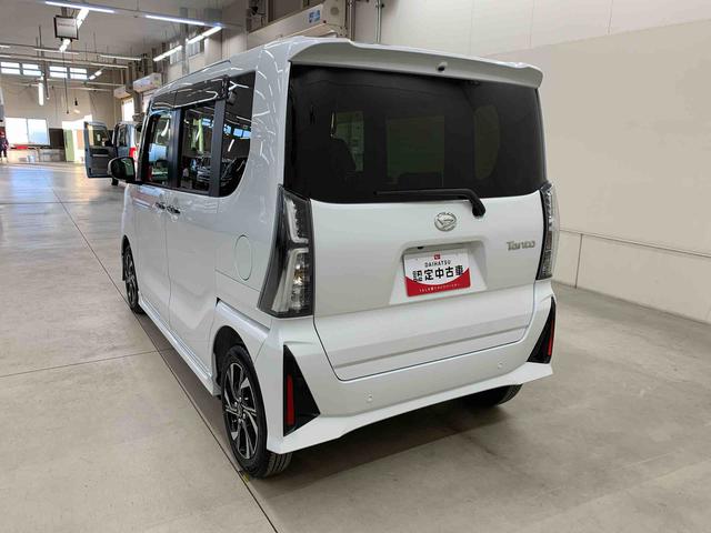 タントカスタムX 2WD両側電動スライドドア・LEDヘッドライト・オートライト・オートマチックハイビーム・プッシュスタートボタン・アイドリングストップ・シートヒーター・電動パーキングブレーキ・スマートアシスト(群馬県)の中古車
