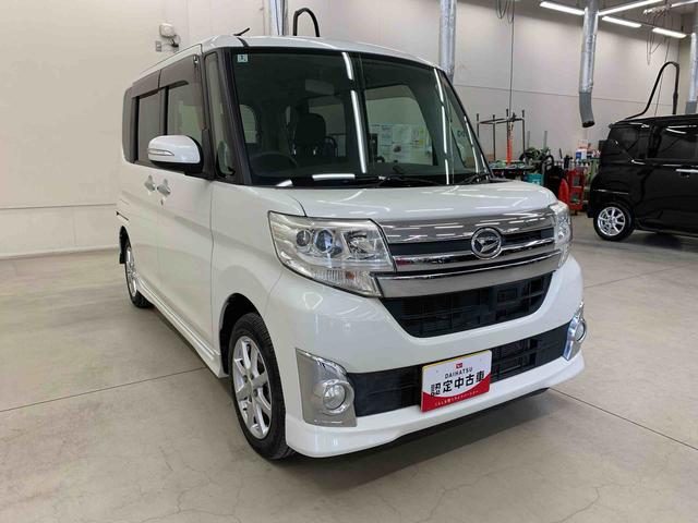 タントカスタムＸ　ＳＡ　４ＷＤ両側電動スライドドア・ＥＴＣ・ＬＥＤヘッドライト・オートライト・プッシュスタートボタン・アイドリングストップ・オートエアコン・電動格納式ドアミラー・スマートアシスト（群馬県）の中古車