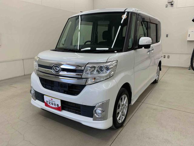 タントカスタムＸ　ＳＡ　４ＷＤ両側電動スライドドア・ＥＴＣ・ＬＥＤヘッドライト・オートライト・プッシュスタートボタン・アイドリングストップ・オートエアコン・電動格納式ドアミラー・スマートアシスト（群馬県）の中古車