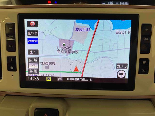 ムーヴキャンバスＧメイクアップリミテッド　ＳＡIII　４ＷＤナビ・ドライブレコーダー・ＥＴＣ・両側電動スライドドア・ＬＥＤヘッドライト・オートライト・オートマチックハイビーム・プッシュスタートボタン・アイドリングストップ・スマートアシスト（群馬県）の中古車