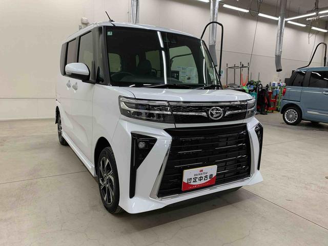 タントカスタムＸ　４ＷＤ両側電動スライドドア・ＬＥＤヘッドライト・オートライト・オートマチックハイビーム・プッシュスタートボタン・アイドリングストップ・シートヒーター・電動パーキングブレーキ・スマートアシスト（群馬県）の中古車