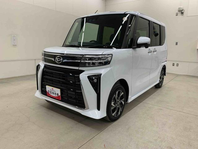 タントカスタムＸ　４ＷＤ両側電動スライドドア・ＬＥＤヘッドライト・オートライト・オートマチックハイビーム・プッシュスタートボタン・アイドリングストップ・シートヒーター・電動パーキングブレーキ・スマートアシスト（群馬県）の中古車