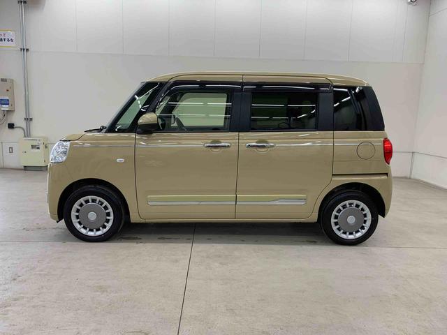 ムーヴキャンバスセオリーGターボ 4WDディスプレイオーディオ・ドライブレコーダー・両側電動スライドドア・LEDヘッドライト・オートライト・オートマチックハイビーム・プッシュスタートボタン・シートヒーター・スマートアシスト(群馬県)の中古車