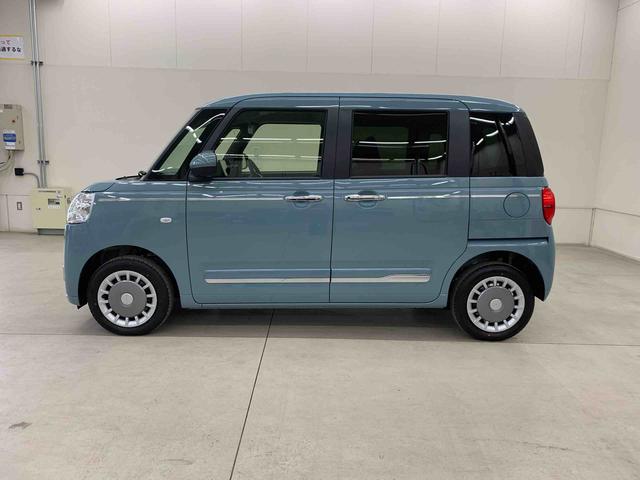 ムーヴキャンバスセオリーGターボ 4WD両側電動スライドドア・ディスプレイオーディオ・LEDヘッドライト・バックカメラ・シートヒーター・スマートアシスト・アイドリングストップ・プッシュボタンスタート・オートライト・オートマチックハイビーム(群馬県)の中古車