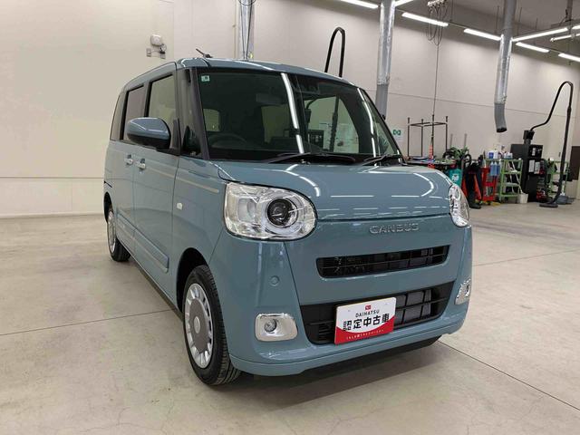 ムーヴキャンバスセオリーGターボ 4WD両側電動スライドドア・ディスプレイオーディオ・LEDヘッドライト・バックカメラ・シートヒーター・スマートアシスト・アイドリングストップ・プッシュボタンスタート・オートライト・オートマチックハイビーム(群馬県)の中古車