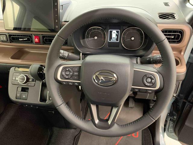 ムーヴキャンバスセオリーGターボ 4WD両側電動スライドドア・ディスプレイオーディオ・LEDヘッドライト・バックカメラ・シートヒーター・スマートアシスト・アイドリングストップ・プッシュボタンスタート・オートライト・オートマチックハイビーム(群馬県)の中古車