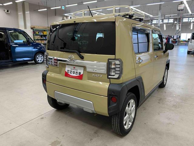 タフトＧターボ　クロムベンチャー　２ＷＤＬＥＤヘッドライト・ナビ・ドラレコ・ＥＴＣ・シートヒーター・スマートアシスト・アイドリングストップ・プッシュボタンスタート・オートライト・オートマチックハイビーム・オートエアコン・電動格納式ドアミラー（群馬県）の中古車