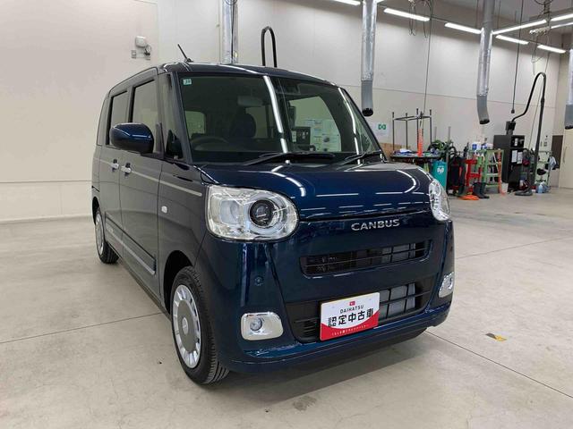 ムーヴキャンバスセオリーＧ　２ＷＤ両側電動スライドドア・ＬＥＤヘッドライト・オートライト・オートマチックハイビーム・プッシュスタートボタン・アイドリングストップ・シートヒーター・電動パーキングブレーキ・スマートアシスト（群馬県）の中古車