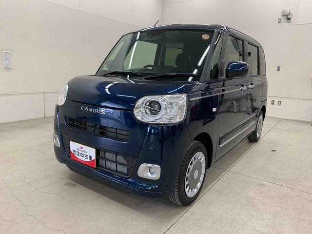 ムーヴキャンバスセオリーＧ　２ＷＤ両側電動スライドドア・ＬＥＤヘッドライト・オートライト・オートマチックハイビーム・プッシュスタートボタン・アイドリングストップ・シートヒーター・電動パーキングブレーキ・スマートアシスト（群馬県）の中古車