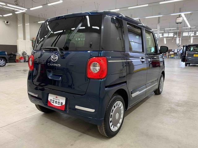 ムーヴキャンバスセオリーＧ　２ＷＤ両側電動スライドドア・ＬＥＤヘッドライト・オートライト・オートマチックハイビーム・プッシュスタートボタン・アイドリングストップ・シートヒーター・電動パーキングブレーキ・スマートアシスト（群馬県）の中古車