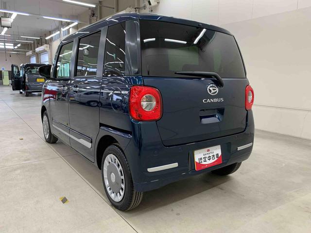 ムーヴキャンバスセオリーＧ　２ＷＤ両側電動スライドドア・ＬＥＤヘッドライト・オートライト・オートマチックハイビーム・プッシュスタートボタン・アイドリングストップ・シートヒーター・電動パーキングブレーキ・スマートアシスト（群馬県）の中古車