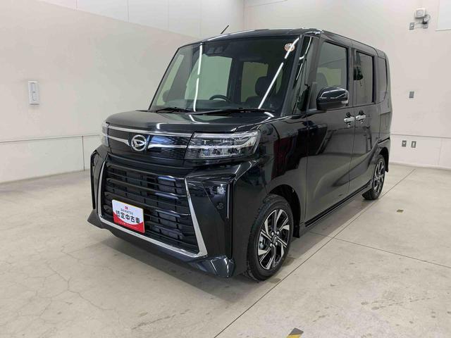 タントカスタムＸ　２ＷＤ両側電動スライドドア・プッシュボタンスタート・アイドリングストップ・ＬＥＤヘッドライト・オートライト・オートマチックハイビーム・シートヒーター・オートエアコン・電動パーキングブレーキ・スマートアシスト（群馬県）の中古車