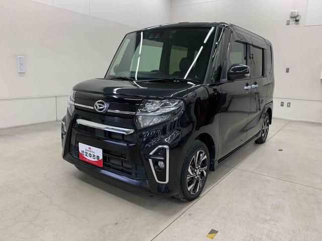 タントカスタムX 2WD両側電動スライドドア・ナビ・ドライブレコーダー・ETC・LEDヘッドライト・オートライト・オートマチックハイビーム・プッシュボタンスタート・アイドリングストップ・スマートアシスト・電動格納式ドアミラー(群馬県)の中古車