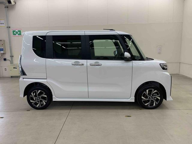 タントカスタムX 4WD両側電動スライドドア・プッシュボタンスタート・アイドリングストップ・LEDヘッドライト・オートライト・オートマチックハイビーム・シートヒーター・オートエアオン・電動パーキングブレーキ・スマートアシスト(群馬県)の中古車