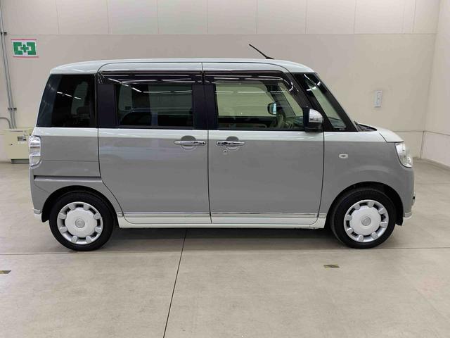 ムーヴキャンバスGメイクアップVS SAIII 4WD両側電動スライドドア・ナビ・ドライブレコーダー・ETC・LEDヘッドライト・オートライト・プッシュボタンスタート・アイドリングストップ・全方位モニター・電動格納式ドアミラー・スマートアシストIII(群馬県)の中古車