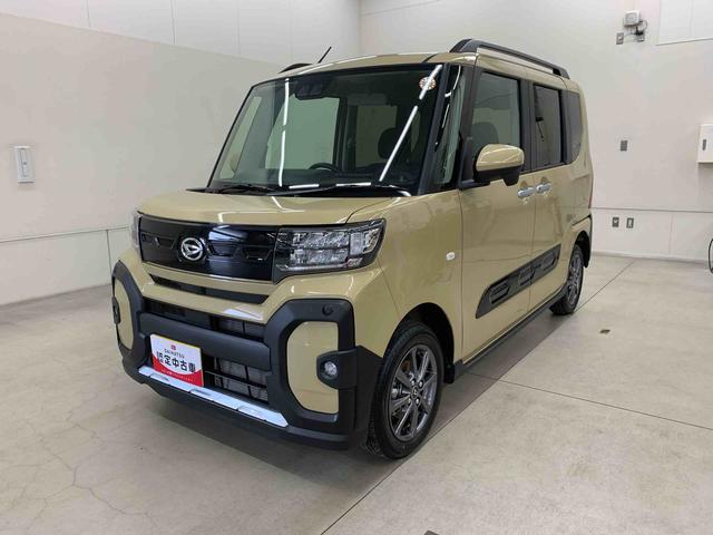 タントファンクロス 4WD両側電動スライドドア・ディスプレイオーディオ・バックカメラ・スマートアシスト・プッシュスタートボタン・アイドリングストップ・LEDヘッドライト・オートライト・オートエアコン・電動パーキングブレーキ(群馬県)の中古車