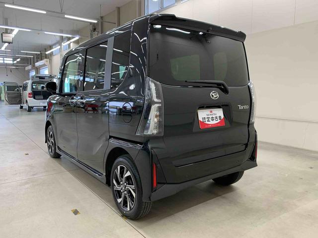 タントカスタムＸリミテッド　２ＷＤ両側電動スライドドア・プッシュスタートボタン・アイドリングストップ・ＥＴＣ・バックカメラ・ＬＥＤヘッドライト・オートライト・オートエアコン・シートヒーター・電動パーキングブレーキ・スマートアシスト（群馬県）の中古車