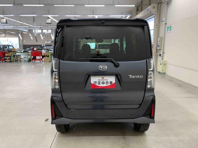 タントカスタムＲＳ　４ＷＤ両側電動スライドドア・ＬＥＤヘッドライト・オートライト・プッシュボタンスタート・アイドリングストップ・オートエアコン・バックカメラ・シートヒーター・電動パーキングブレーキ・スマートアシスト（群馬県）の中古車