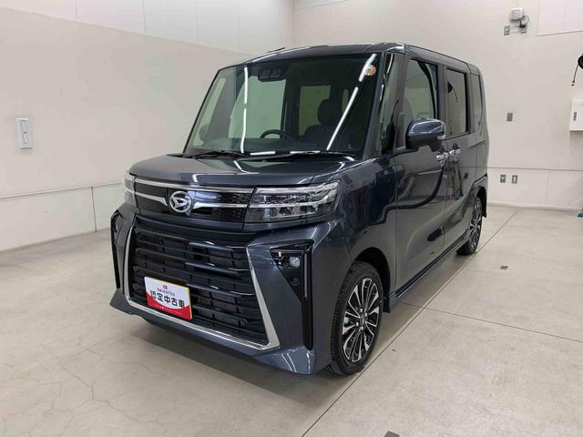 タントカスタムＲＳ　４ＷＤ両側電動スライドドア・ＬＥＤヘッドライト・オートライト・プッシュボタンスタート・アイドリングストップ・オートエアコン・バックカメラ・シートヒーター・電動パーキングブレーキ・スマートアシスト（群馬県）の中古車