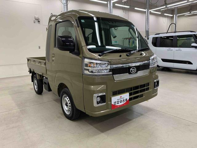 ハイゼットトラックジャンボエクストラ 4WD 走行1251キロプッシュボタンスタート アイドリングストップ LEDヘッドライト オートライト マニュアルエアコン 助手席エアバック スマートアシスト 電動格納式ドアミラー 荷台作業灯(群馬県)の中古車
