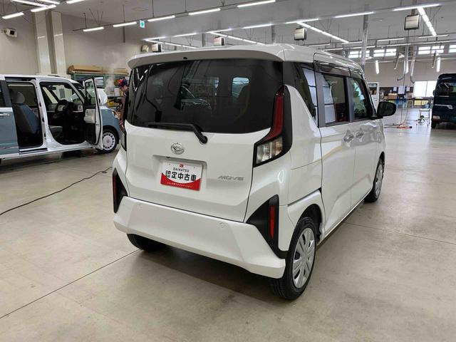 ムーヴX 2WD 走行5450キロ左側電動スライドドア プッシュボタンスタート アイドリングストップ LEDヘッドライト オートライト オートエアコン 電動格納式ドアミラー バックカメラ ベンチシート スマートアシスト(群馬県)の中古車