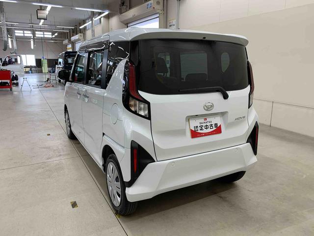 ムーヴX 2WD 走行5450キロ左側電動スライドドア プッシュボタンスタート アイドリングストップ LEDヘッドライト オートライト オートエアコン 電動格納式ドアミラー バックカメラ ベンチシート スマートアシスト(群馬県)の中古車