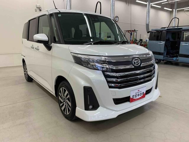 トールカスタムＧ　４ＷＤ　走行９１キロ　ディスプレイオーディオキーフリー　プッシュボタンスタート　９インチディスプレイオーディオ　両側電動スライドドア　アイドリングストップ　ＬＥＤヘッドライト　バックカメラ　電動パーキングブレーキ　スマートアシスト（群馬県）の中古車
