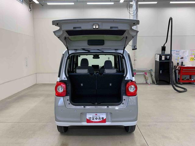 ムーヴキャンバスストライプスＧ　２ＷＤ　走行３８２４キロ運転席助手席シートヒーター　アイドリングストップ　ＬＥＤヘッドライト　スマートアシスト　両側電動スライドドア　プッシュボタンスタート　オートライト　電動格納式ドアミラー　スマートアシスト（群馬県）の中古車