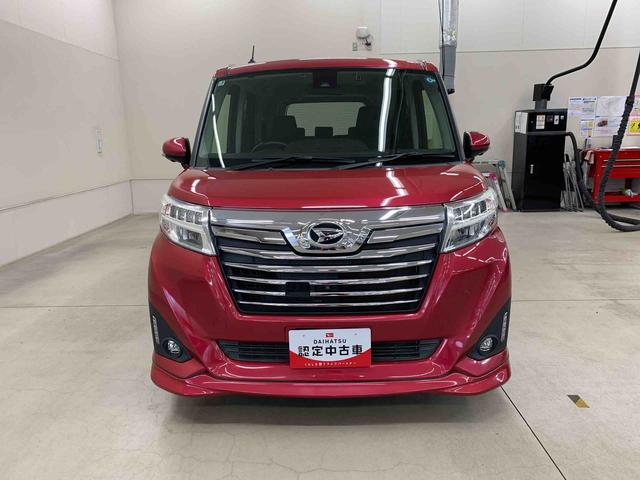 トールカスタムＧ　ターボ　ＳＡII　２ＷＤ　走行１４６７２キロ純正ナビ　ドライブレコーダー　ＬＥＤヘッドライト　両側電動スライドドア　全方位モニター　ＥＴＣ　プッシュボタンスタート　アイドリングストップ　オートエアコン　電動格納式ドアミラー　スマートアシストＩＩ（群馬県）の中古車
