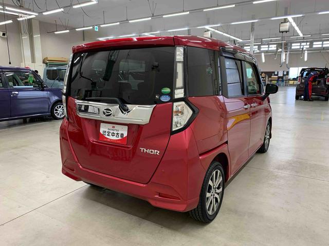 トールカスタムＧ　ターボ　ＳＡII　２ＷＤ　走行１４６７２キロ純正ナビ　ドライブレコーダー　ＬＥＤヘッドライト　両側電動スライドドア　全方位モニター　ＥＴＣ　プッシュボタンスタート　アイドリングストップ　オートエアコン　電動格納式ドアミラー　スマートアシストＩＩ（群馬県）の中古車