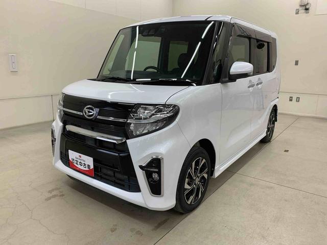 タントカスタムX 2WD 走行35267キロ ナビ ドラレコ7インチナビ ドライブレコーダー キーフリー プッシュボタンスタート 両側電動スライドドア シートヒーター 電動格納式ドアミラー バックカメラ LEDヘッドライト オートライト オートエアコン(群馬県)の中古車